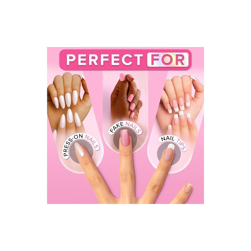 Pegamento Uñas Postizas Super Fuerte Para Uñas Acrílicas, Tips De