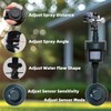 Motion Sensor Sprinkler with Adjustable Head, Day and Night Mode