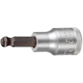 Gedore Screwdriver bit 1/2 Inch Ball Head Hex Socket, in 19 K 12