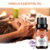 RAINBOW ABBY 6-Pack Orangic 100% Pure Essential Oil Set (Vanilla,