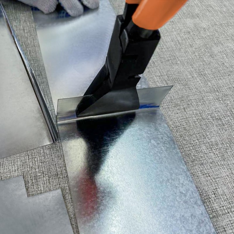 LEONTOOL 11-Inch Hand Seamers - Sheet Metal Tools with PVC