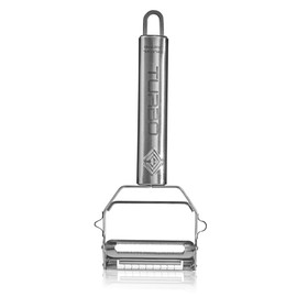 TURBO PRODUKTE BI-TURBO Double Head Peeler - Peeler & Julienne Peeler - Easy Care - Best Stainless Steel - 2-in-1 Vegetable Peeler & Julienne Cutter