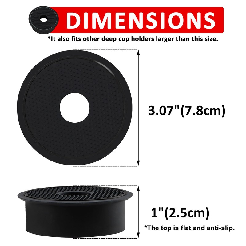 Auovo Cup Holder Spacer Replacement Fit for Subaru Outback Legacy