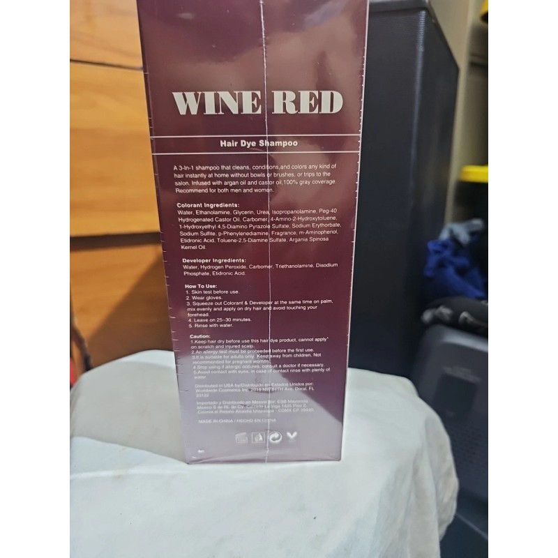 eternal hair dye shampoo Wine Res