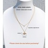 M.DUN - Evil Eye Necklace for Women - 14K Gold