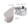 2 Pack 40X Full Metal Illuminated Jewelry Loop Magnifier, XYK