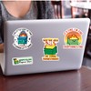 12-Pack Dumpster Fire Stickers - its fine im fine Everythings