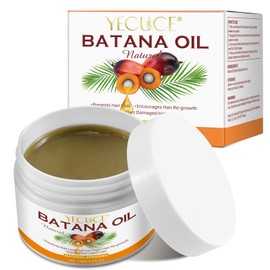 Raw Batana Oil for Hair Growth,100% Natural Batana Oil from Honduras, Prevent Hair Loss, Eliminates Split Ends and Enhances Hair Thickness for Men & Women 120g