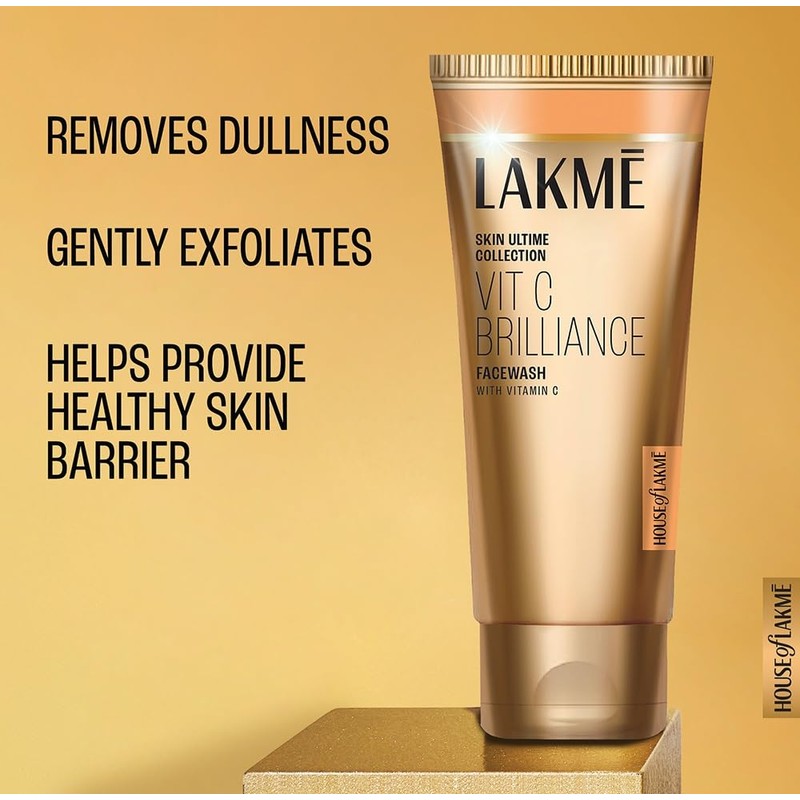 Lakme 9to5 Vitamin C Face Wash with Microcrystalline Beads for