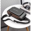 yuqing.fc Pechera Mochila Cruzada Para Hombre Lujo Antirrobo Carga Usb