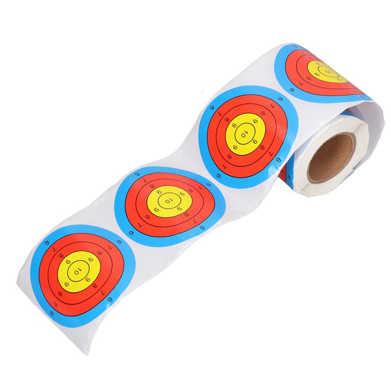 3 Inches Self Adhesive Target Stickers 200 Sheets Shooting Splatter