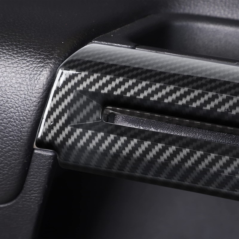 RT-TCZ Carbon Fiber Inner Door Handle Trim Cover Interior Decoration