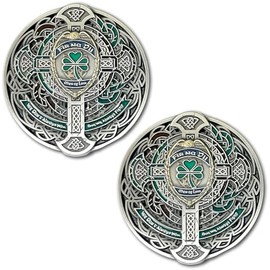 Stay Frosty Enterprises Fir Na Dli Celtic Cross Police Challenge Coin