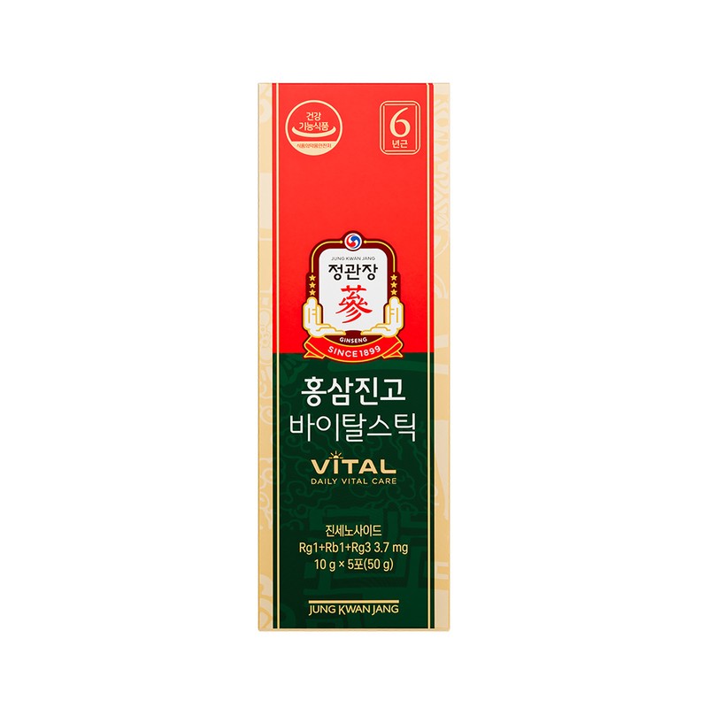CheongKwanJang 정관장 홍삼진고 바이탈스틱 10g 30포 Korean Red Ginseng Extract