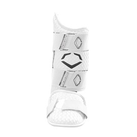 EvoShield Pro-SRZ 2.0 Batter's Leg Guard - White, Left Hand Hitter