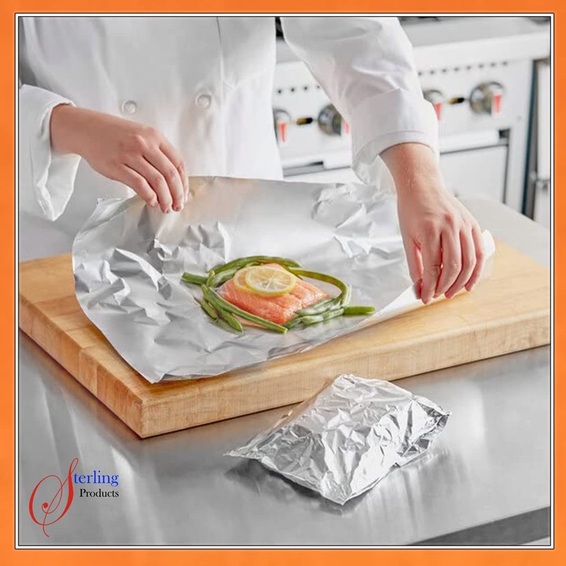 STERLING PRODUCTS 30m Extra Long Aluminum Foil Roll, Large Pack