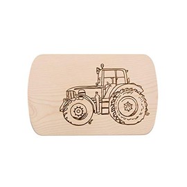 Breakfast Board with Free Engraving Vesper Wooden Name Board