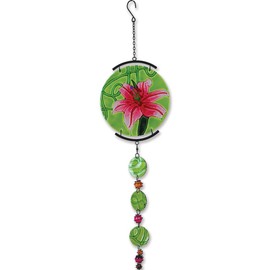 Premier Kites 81145 Glass Sun Disk/Spinner, Stargazer Lily