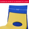Godery Chairback Buddy Pocket Chart,Storage Canvas Seatback Stuff Storage Pocket