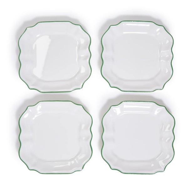 Two's Company Garden Soiree Set Of 4 Dinner Plates