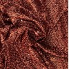wowfabric4less123 Rust Black Sequins Dot Fabric 44” Width Sold By