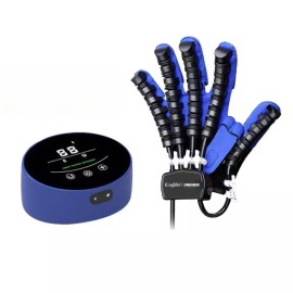스마트 스트레칭 훈련 손재활 손목 자동 장갑 손가락 [D타입 왼손 XL사이즈 플러그] Smart Stretching Training Hand Rehabilitation Wrist Automatic Glove Finger [Type D Left Hand XL Size Plug]