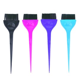 4 Pcs Multicolor Hair Dye Brush Applicator Kit, Hair Color Brush & Comb Kit, Dye Applicator for Home DIY and Salon Use