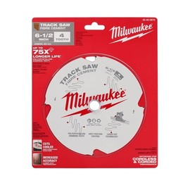Milwaukee 4 Teeth Fibre Cement Track Saw Blade, 160 mm Blade