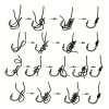 500 Piezas Kit De Anzuelos Pesca 3-12# Con Caja Afilados
