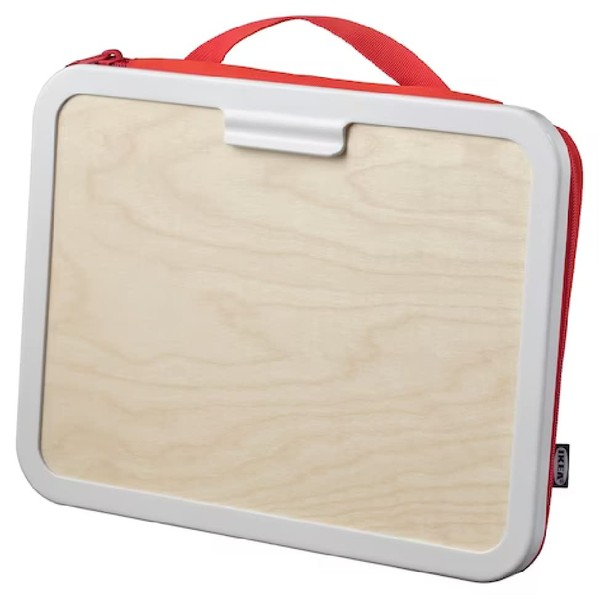 I-K-E-A MÅLA Portable Drawing Case Red Polyester/Polypropylene 13 3/4x10 5/8''