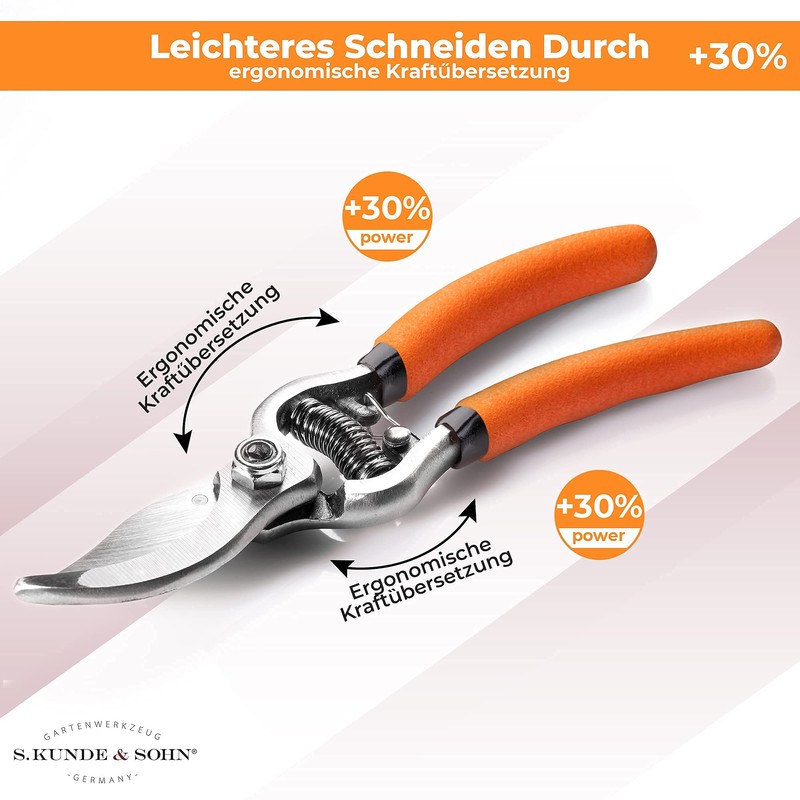 SKS 6 Tradition - Forged Secateurs - Pruning Shears &