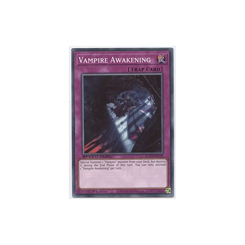 Vampire Awakening - SGX3-ENC20 - Common - 1st Edition