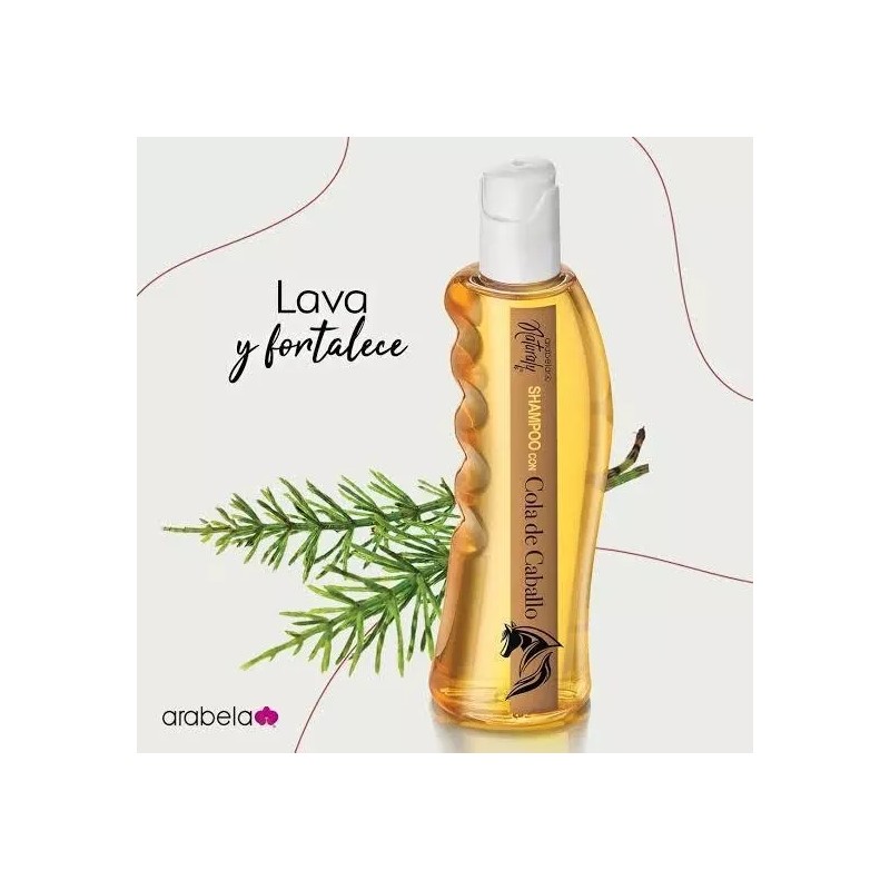 Shampoo Cola Caballo 245ml Naturaly Arabela