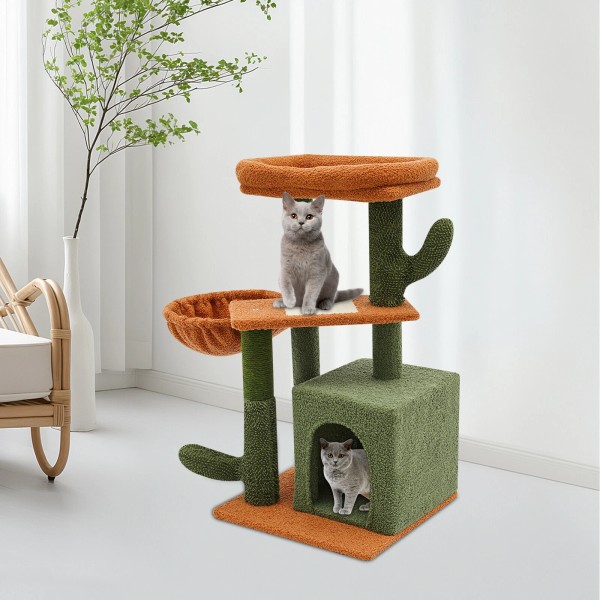 Unbranded/Generic Road Cat Tree Scratching Post Scratcher Tower Condo House