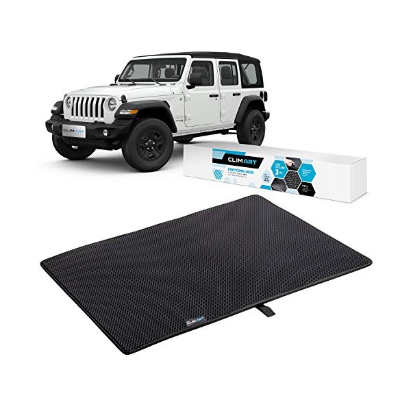 CLIM ART Cargo Liner for Jeep Wrangler 2019-2022 Custom Fit