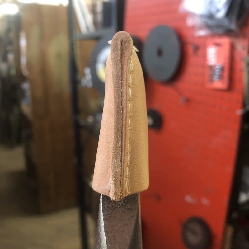 1 1/4" USA Leather Tool Tip (Chisel) Protector (NO45)