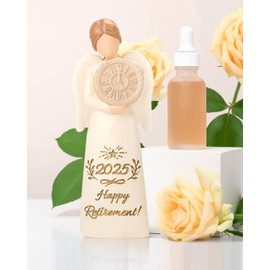 NINNSSOT Retirement Gift for Woman 2025, Happy Retirement Gifts for Women - Cool Retirement Gifts, Retired Gifts for Women, Retirement Decorations for Women 2025, Sculpted Hand-Painted Figurine