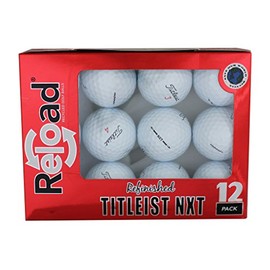 Titleist Reload Recycled Golf Balls NXT Refurbished Golf Balls (12 Pack)