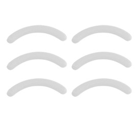 Leline's Eyelash Curler Refill Pads, Rubber Replacement Pads for Standard Eyelash Curler (White)