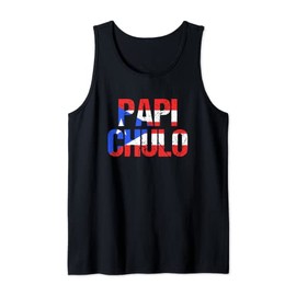 Mens Papi Chulo Puerto Rican Father Puerto Rico Tank Top