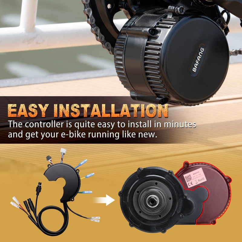 Bafang BBS01 36V 350W Controller BBS01B Mid Drive Motor with