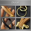 Buzz Selection AC274 Keychain, Horseshoe, Buckle, Leather, Keys, Stylish, Simple