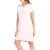 Fishers Finery Women's EcoFabric Organic Cotton & Rayon Nightgown Knit