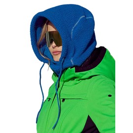 Fhniepan Balaclava Cold Weather Fleece Face Mask Winter Wind-Resistant Ski Mask Neck Warmer Scarf Helmet Hood(Bule,One Size)