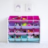 Humble Crew Supersized Toy Storage Organizer with 16 Removable Bins,