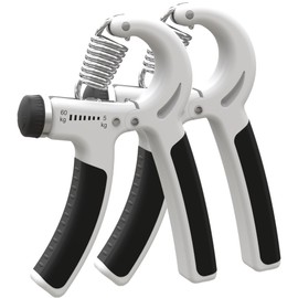 Hand Grip Strengthener Exerciser 5-60 kg 2pcs – Adjustable Forearm Strengthener Strengthener with Stainless Steel Spring for Strong Wrists, Fingers, Forearm, Hands
