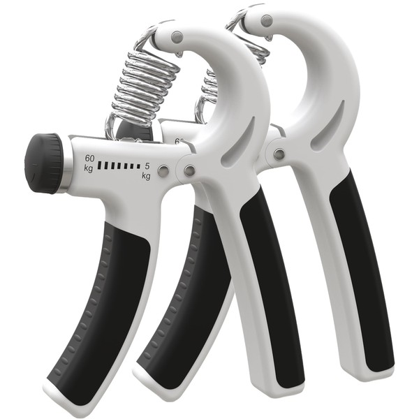 Hand Grip Strengthener Exerciser 5-60 kg 2pcs – Adjustable Forearm