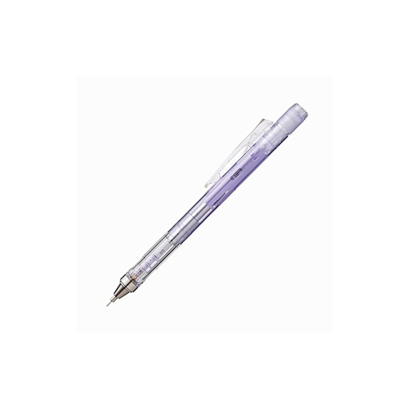 Tombow - Lápiz mecánico monográfico, color transparente, 0,5 mm, morado