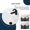 Derengge PD-4305-MT Bathroom Sink Drain with Overflow Vessel Sink Lavatory