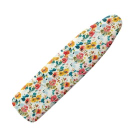 Darisoco Vintage Floral Ironing Board Cover and Pad 15x54 with Elastic Edge and Scorch Stain Resistant Thick Padding Ironing Board Covers Protective Scorch